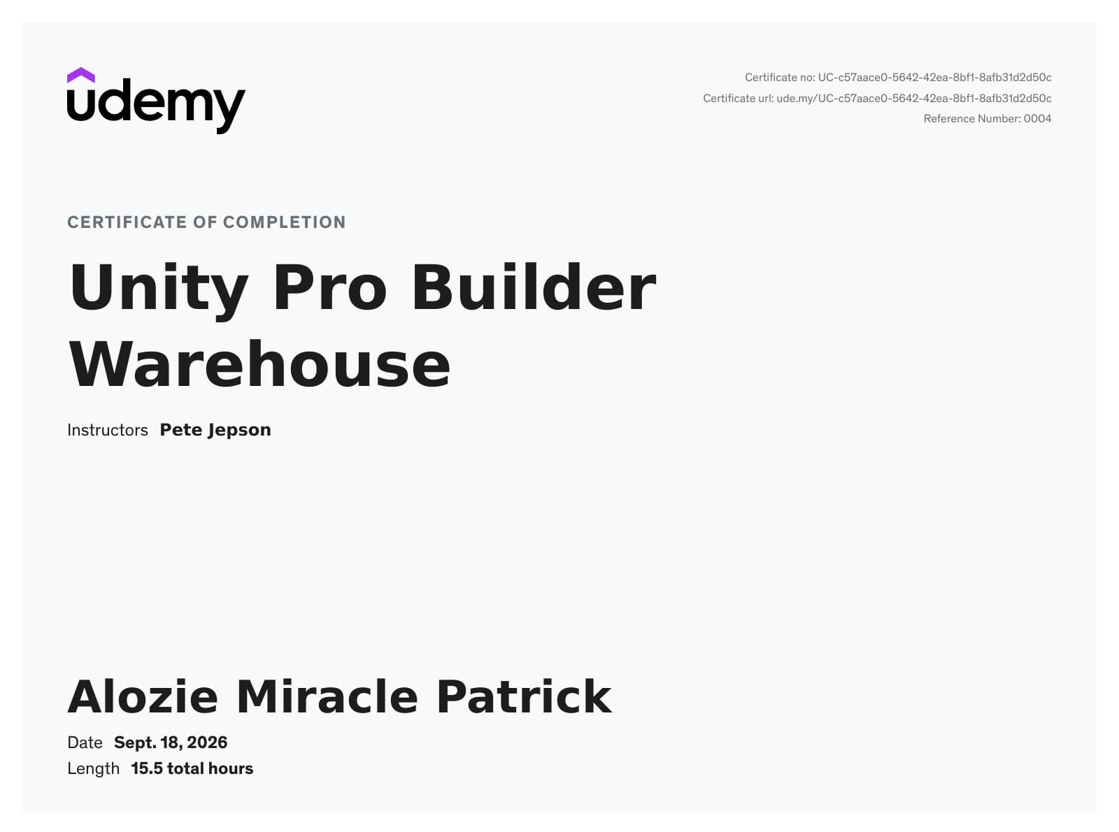 Unity ProBuilder 3D Warehouse & Environment Design